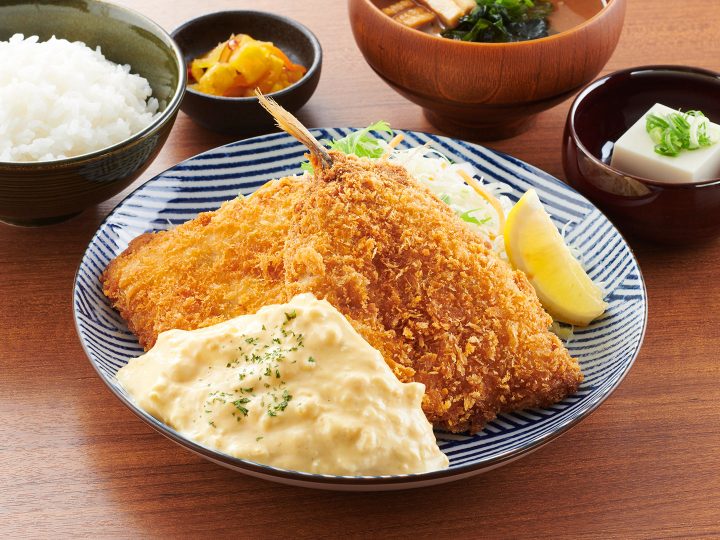 自家製タルタルのアジフライ定食 定食屋 宮本むなし