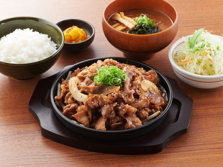 特盛牛焼肉定食 | 定食屋 宮本むなし